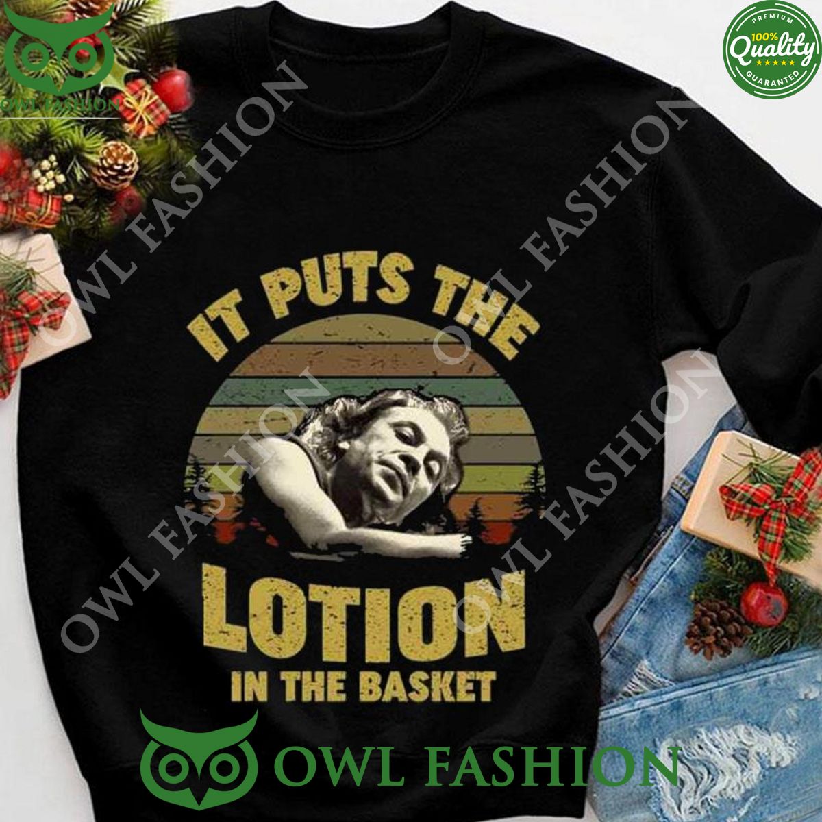It puts the lotion in the basket vintage silence of the lambs t shirt