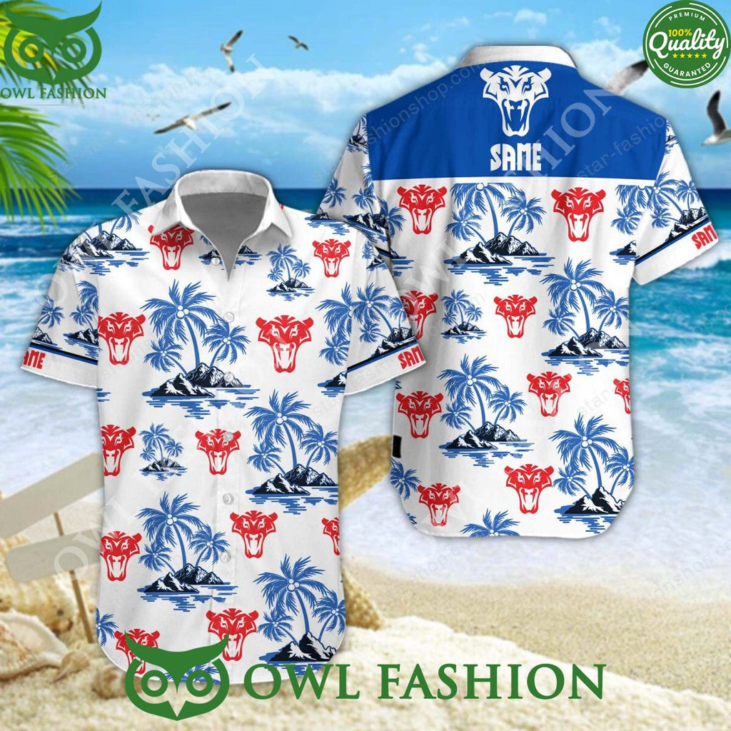 Italian agricultural machinery manufacturer Same Tractors hawaiian shirt and short
