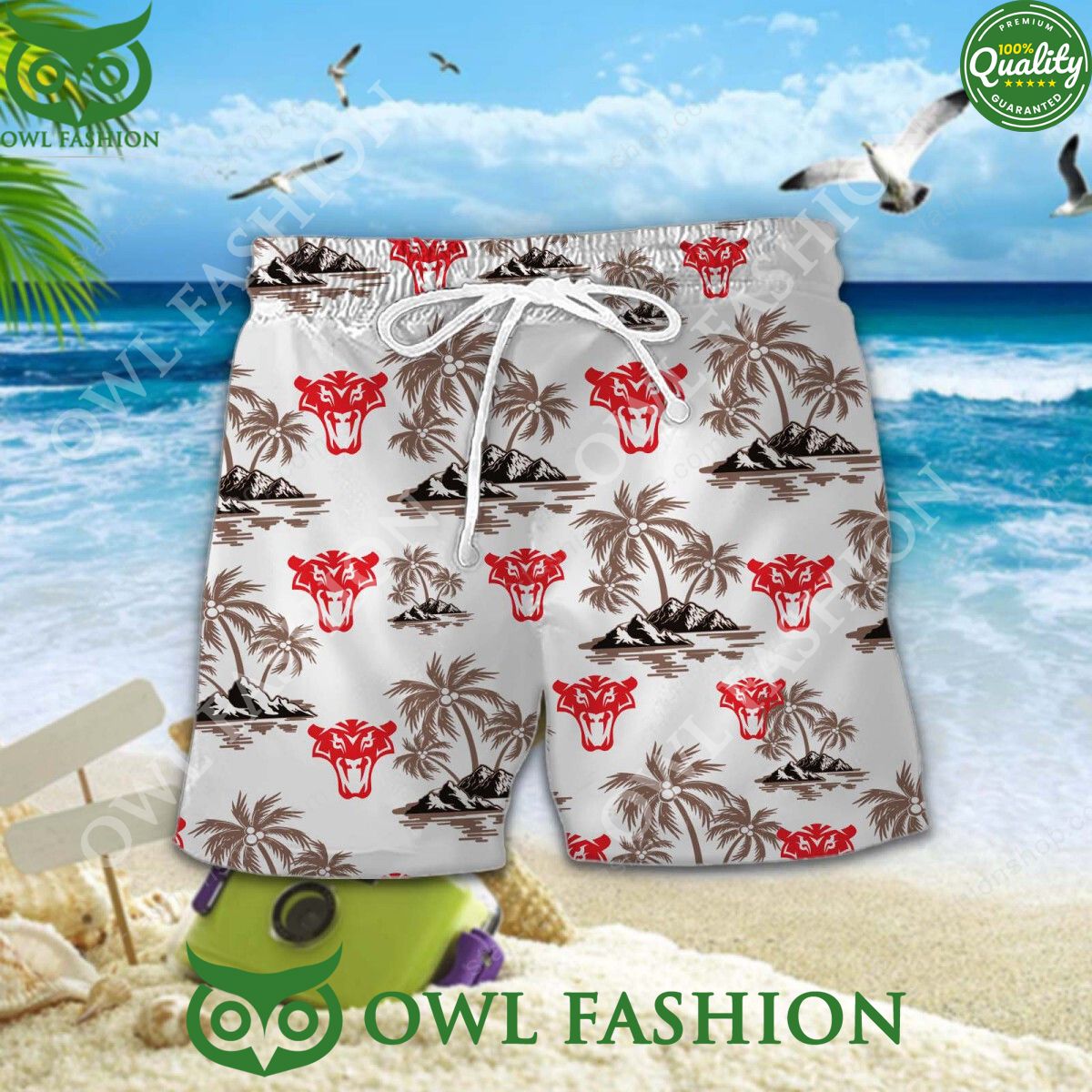 Italian agricultural machinery manufacturer Same Tractors hawaiian shirt and short