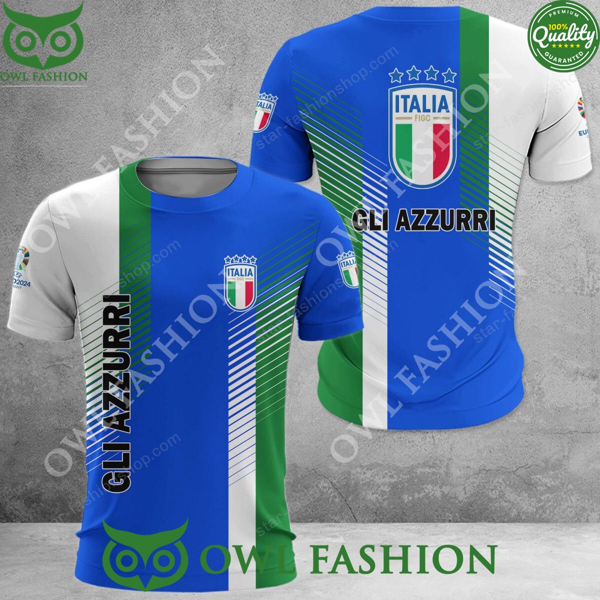 Italy Euro Nazionale di calcio dell’Italia National Football Team Polo Shirt