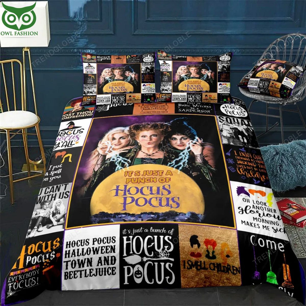 Its Just A Bunch Resger Hocus Pocus Bedding Set