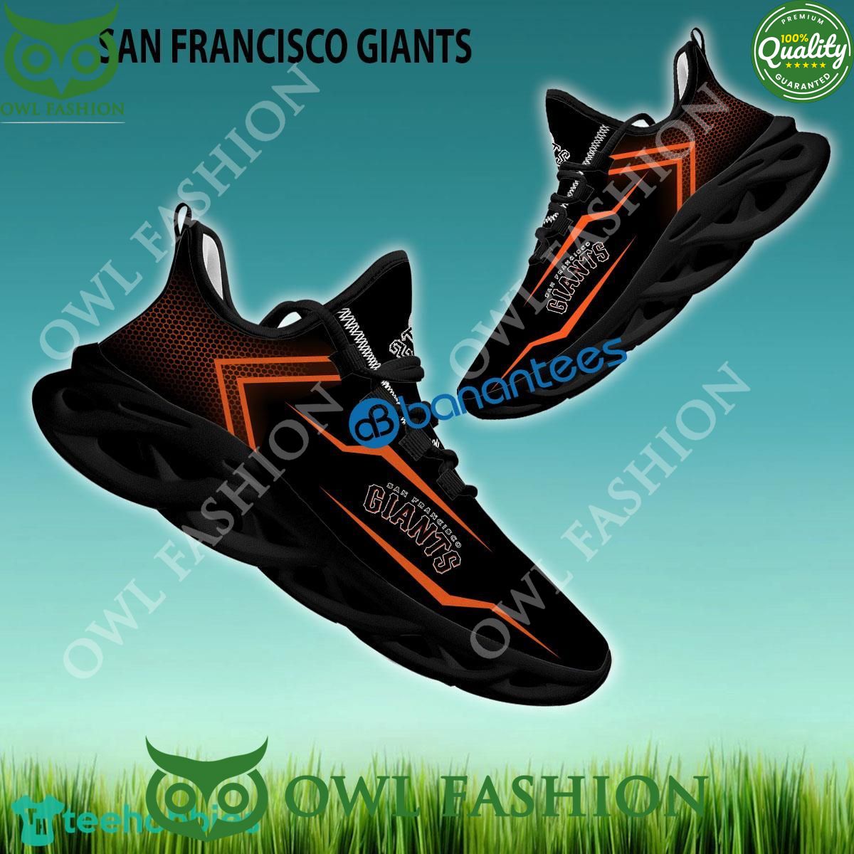 San Francisco Giants Baseball team Sport Sneaker Footwear Max Soul Shoes