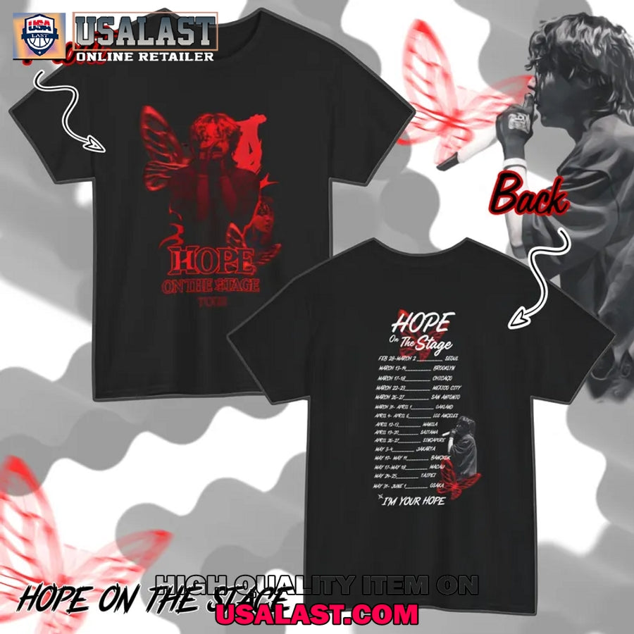J-Hope Hope On The Stage Tour 2025 T-Shirt