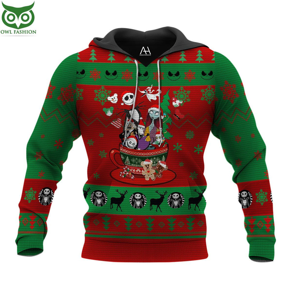 Jack Skellington Halloween Horror Ugly Sweater