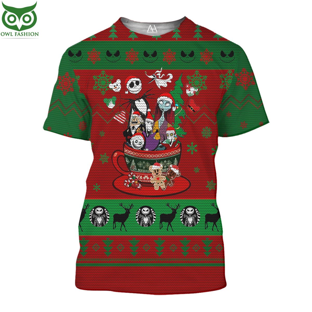 Jack Skellington Halloween Horror Ugly Sweater
