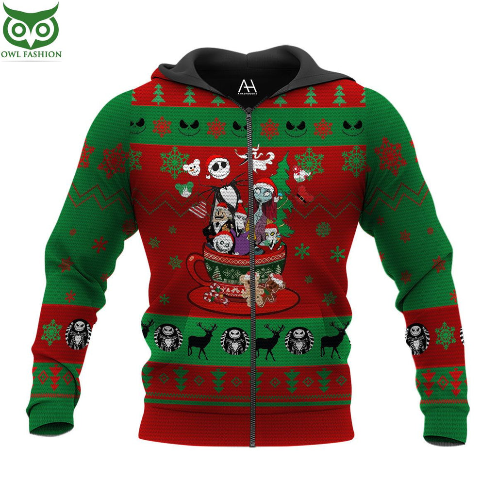 Jack Skellington Halloween Horror Ugly Sweater