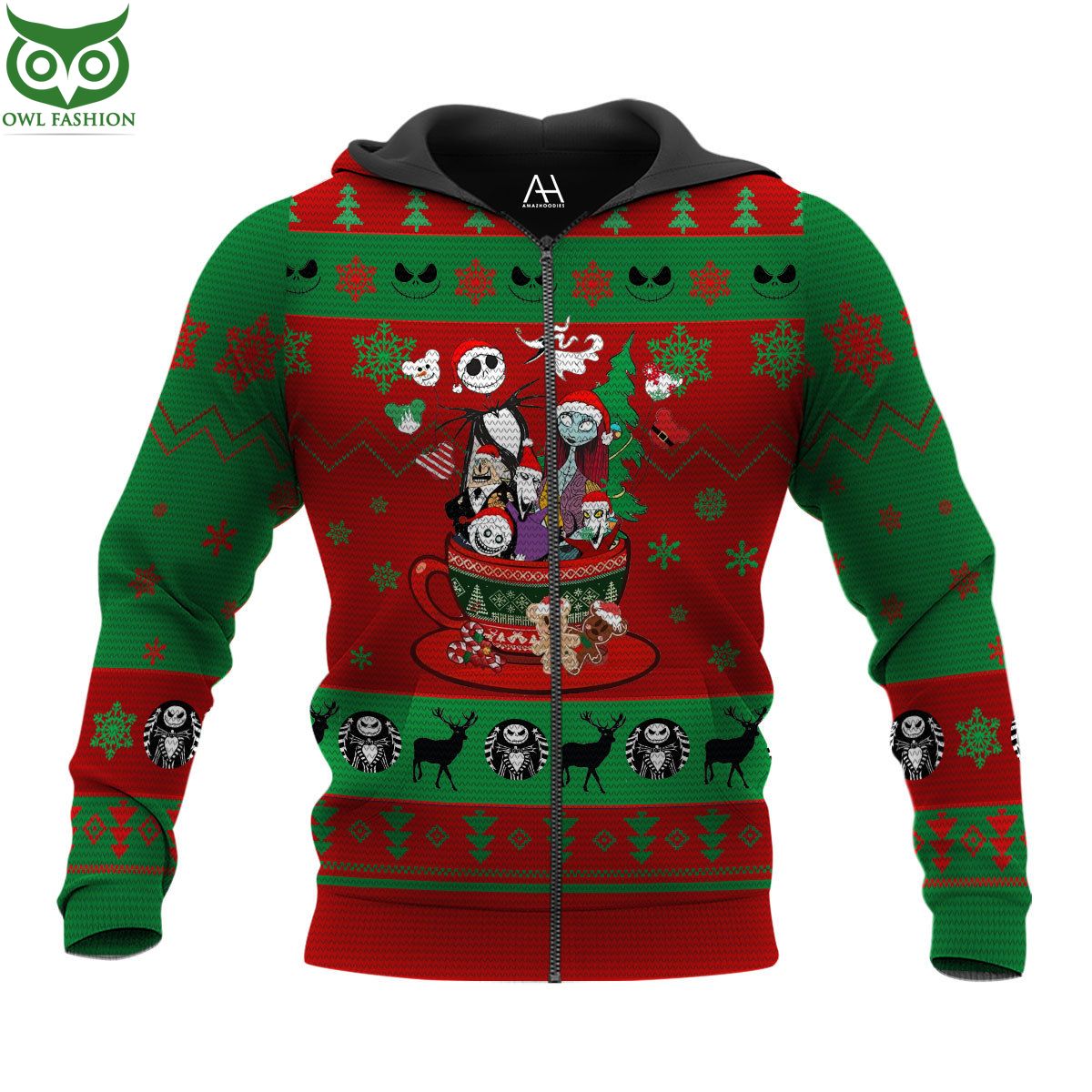 Jack Skellington Halloween Horror Ugly Sweater