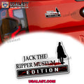 Jack The Ripper Museum Edition Halloween Car Emblem Sticker