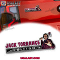 Jack Torrance Halloween Edition Car Emblem Sticker