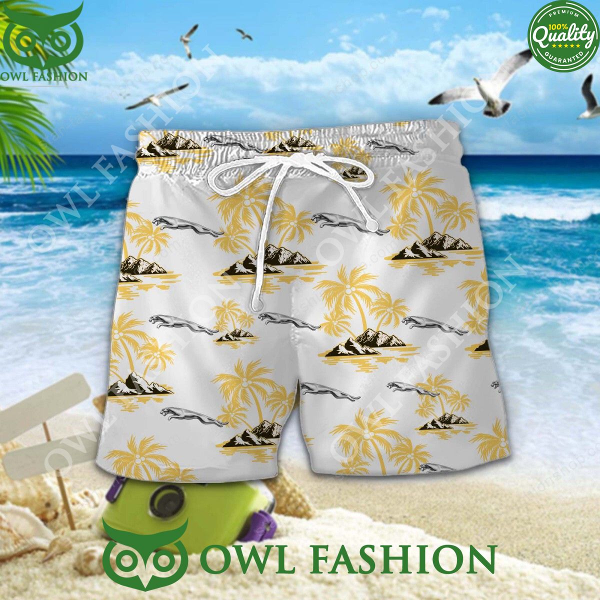 Jaguar Cars Custom Color 2024 Hawaiian Shirt Short