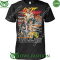 James Bond 2024 62 years memories anniversary Year of Bond t shirt