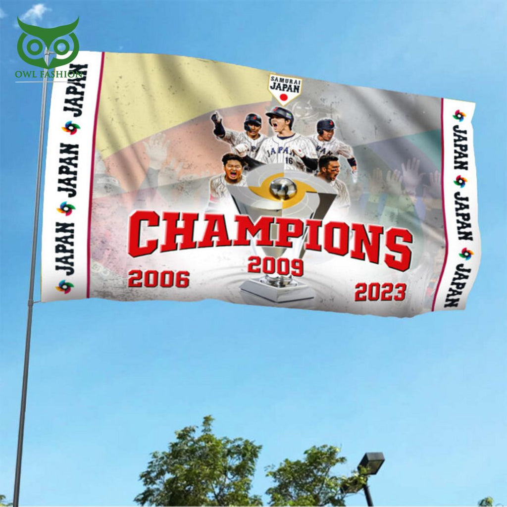 Japan Baseball 2023 World Baseball Classic Champion Flag