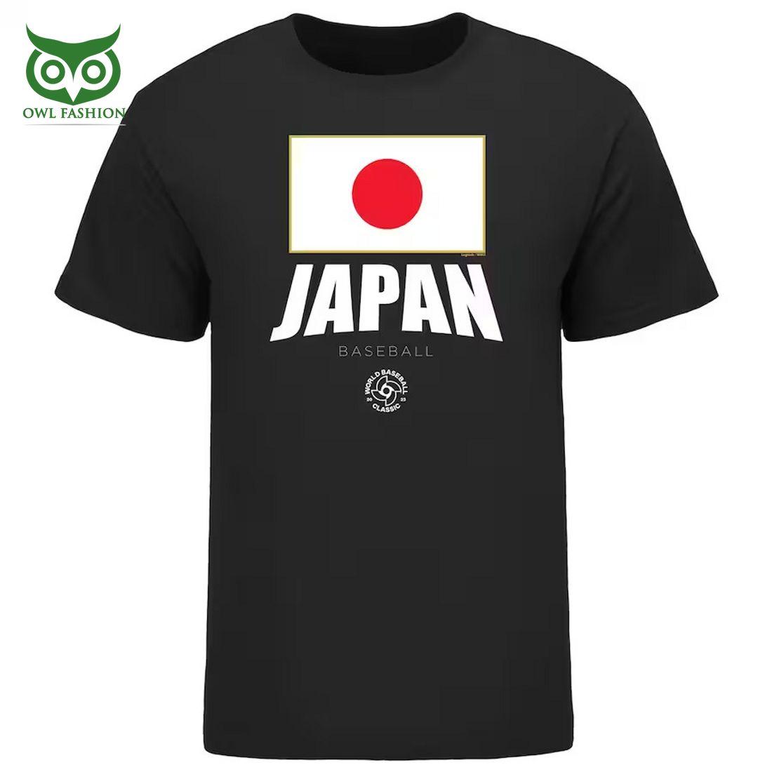 Japan Baseball LEGENDS 2023 World Baseball Classic Black T-shirt