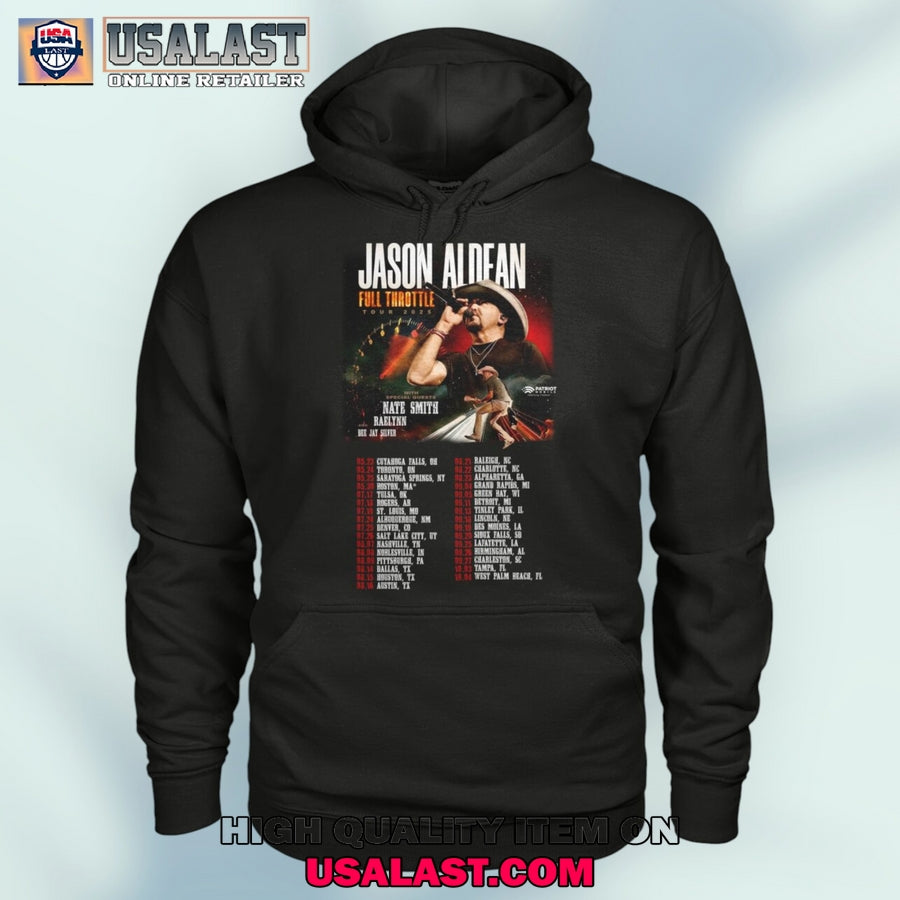 Jason Aldean Full Throttle Tour 2025 Unisex T-Shirt