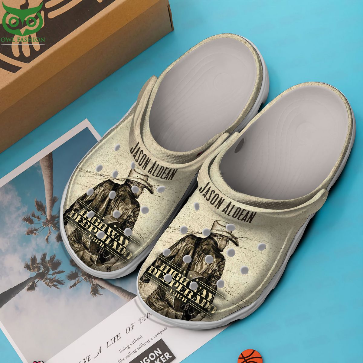 Jason Aldean Highway Desperado Tour Premium Clogs