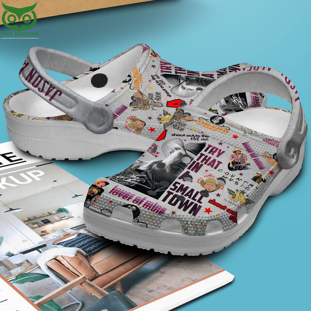 Jason Aldean Lover Of Mine Premium Clogs