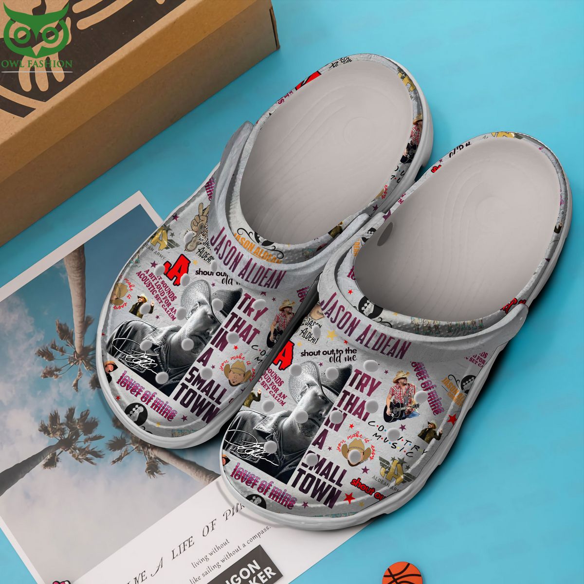 Jason Aldean Lover Of Mine Premium Clogs