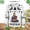 Jason Kelce Jalen Hurts Premium Ugly Christmas Sweater Jumper