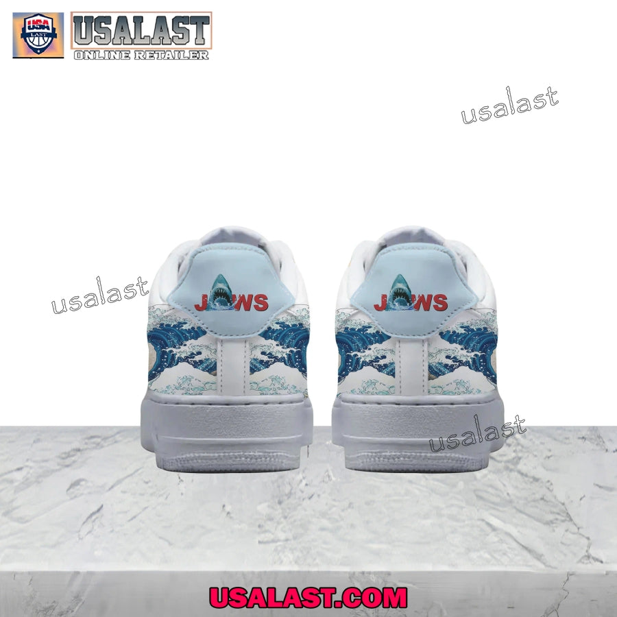 Jaws 50th Anniversary Celebration Air Force Sneakers