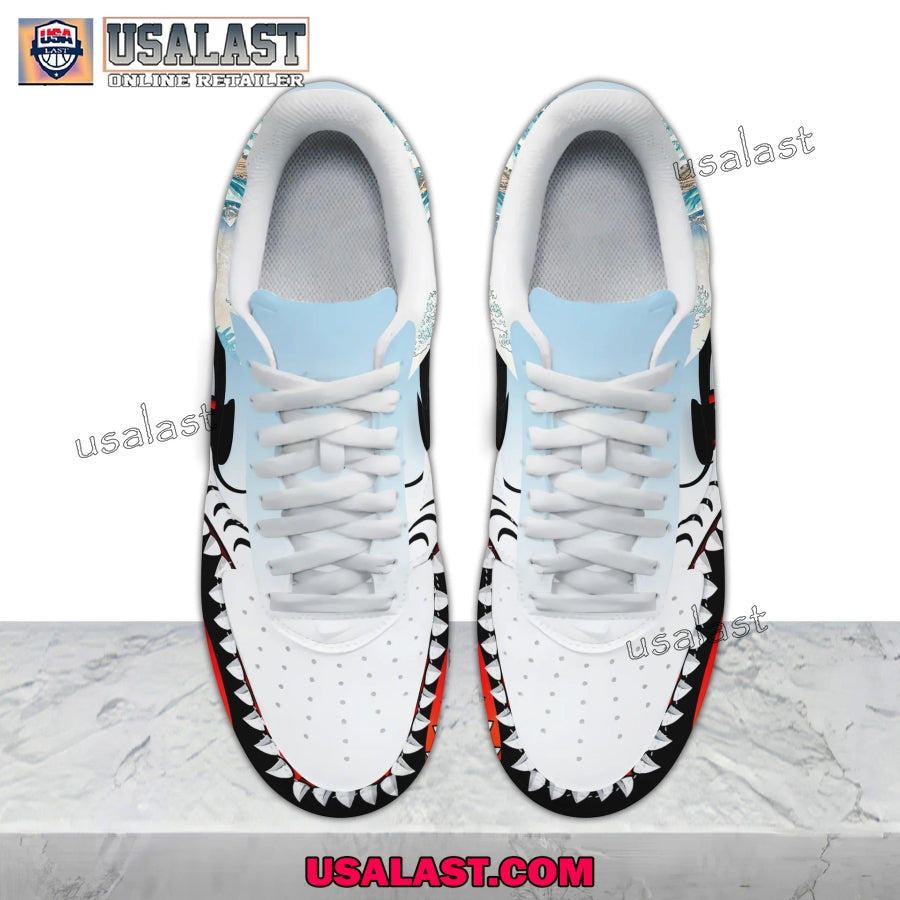 Jaws 50th Anniversary Celebration Air Force Sneakers