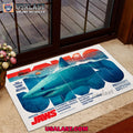 Jaws Movie 45th Anniversary Foldable Doormat