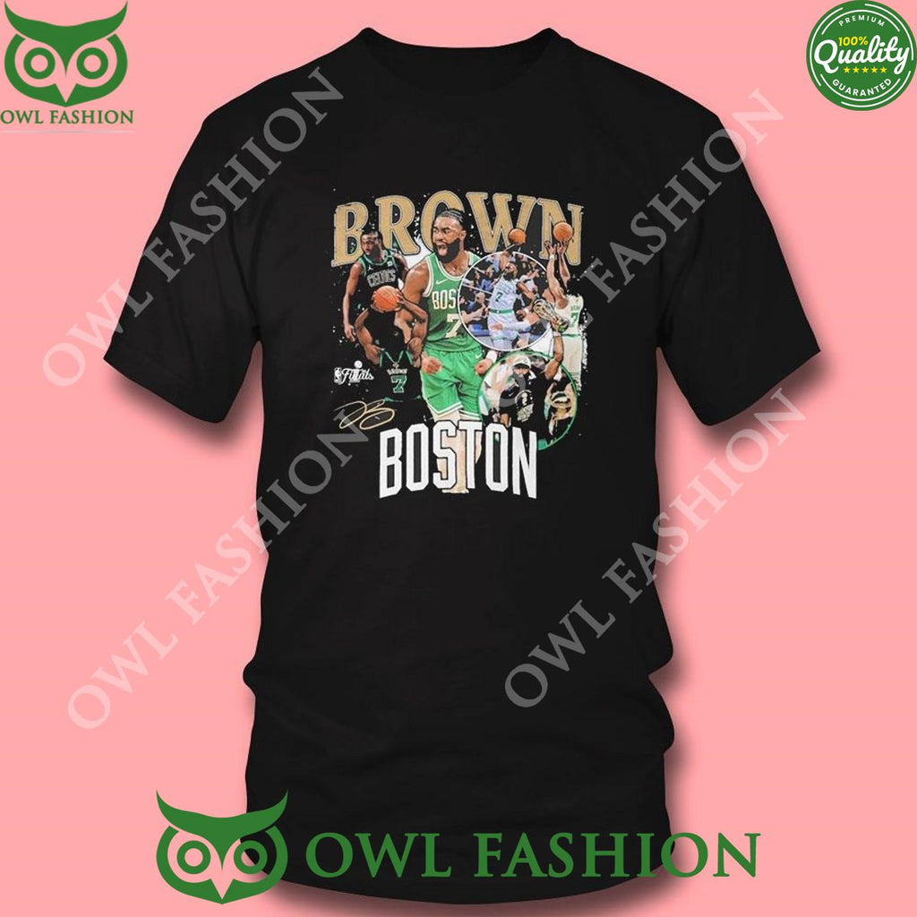 Jaylen Brown Boston Celtics Stadium Essentials 2024 Nba Finals Champions Crossroads t Shirt