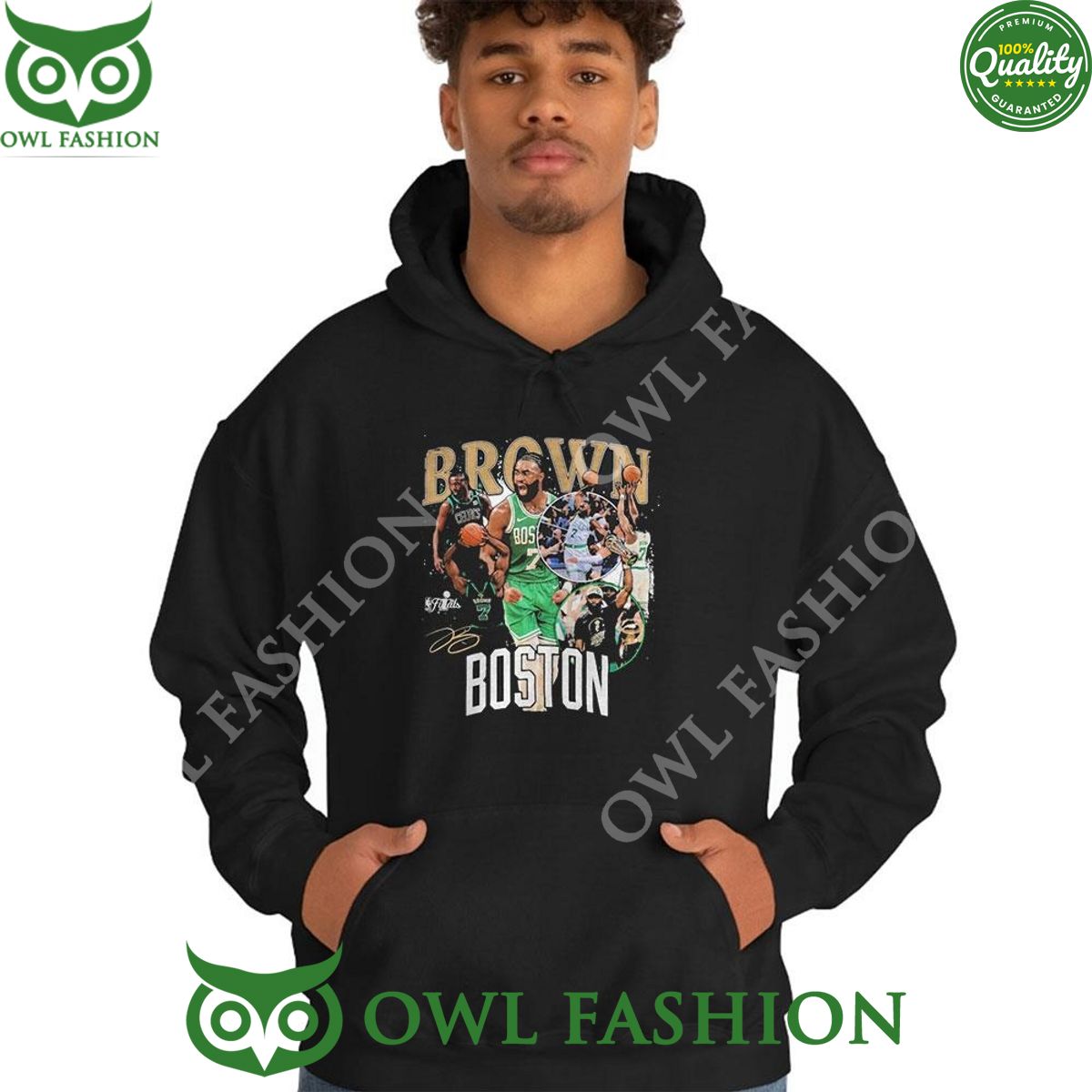 Jaylen Brown Boston Celtics Stadium Essentials 2024 Nba Finals Champions Crossroads t Shirt