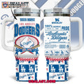 Los Angeles Dodgers Blue Runs Deeper Than Blood Tumbler Cup