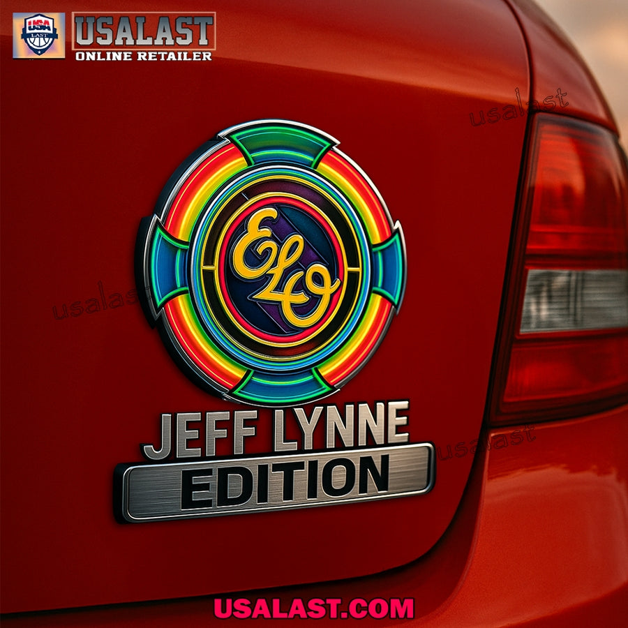 Jeff Lynne Edition Custom 3D Car Badge Sticker