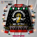 Jesus Disappointment All Of You Ugly Christmas Sweater