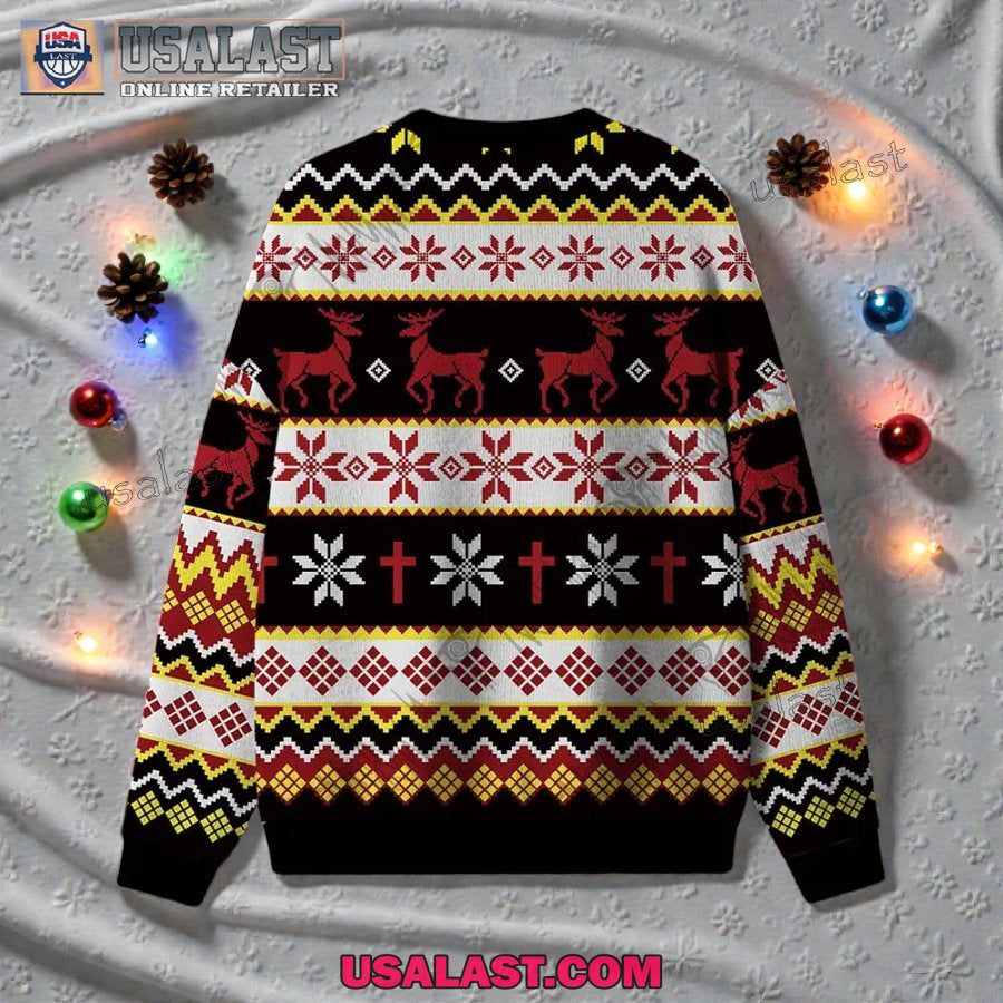 Jesus Loves You But I Think You’re A Cunt Ugly Christmas Sweater
