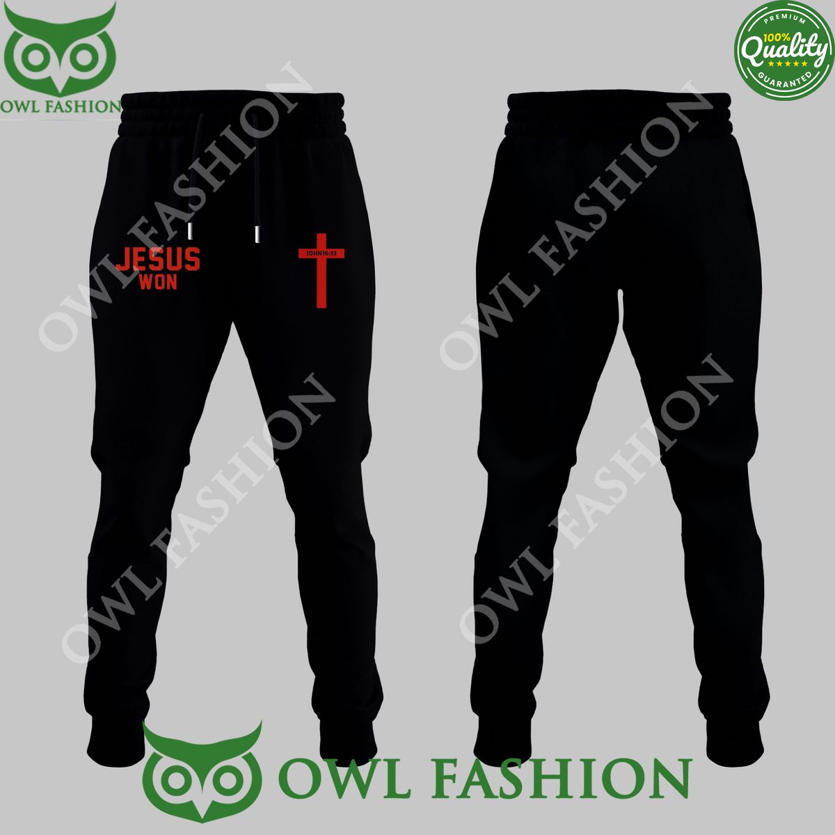 JESUS WON OHIO STATE Just here to give God Glory Black Hoodie 2024