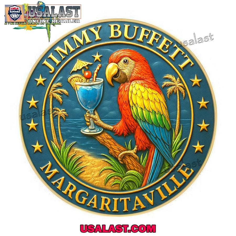 Jimmy Buffett Margaritaville Anniversary Commemorative Coin