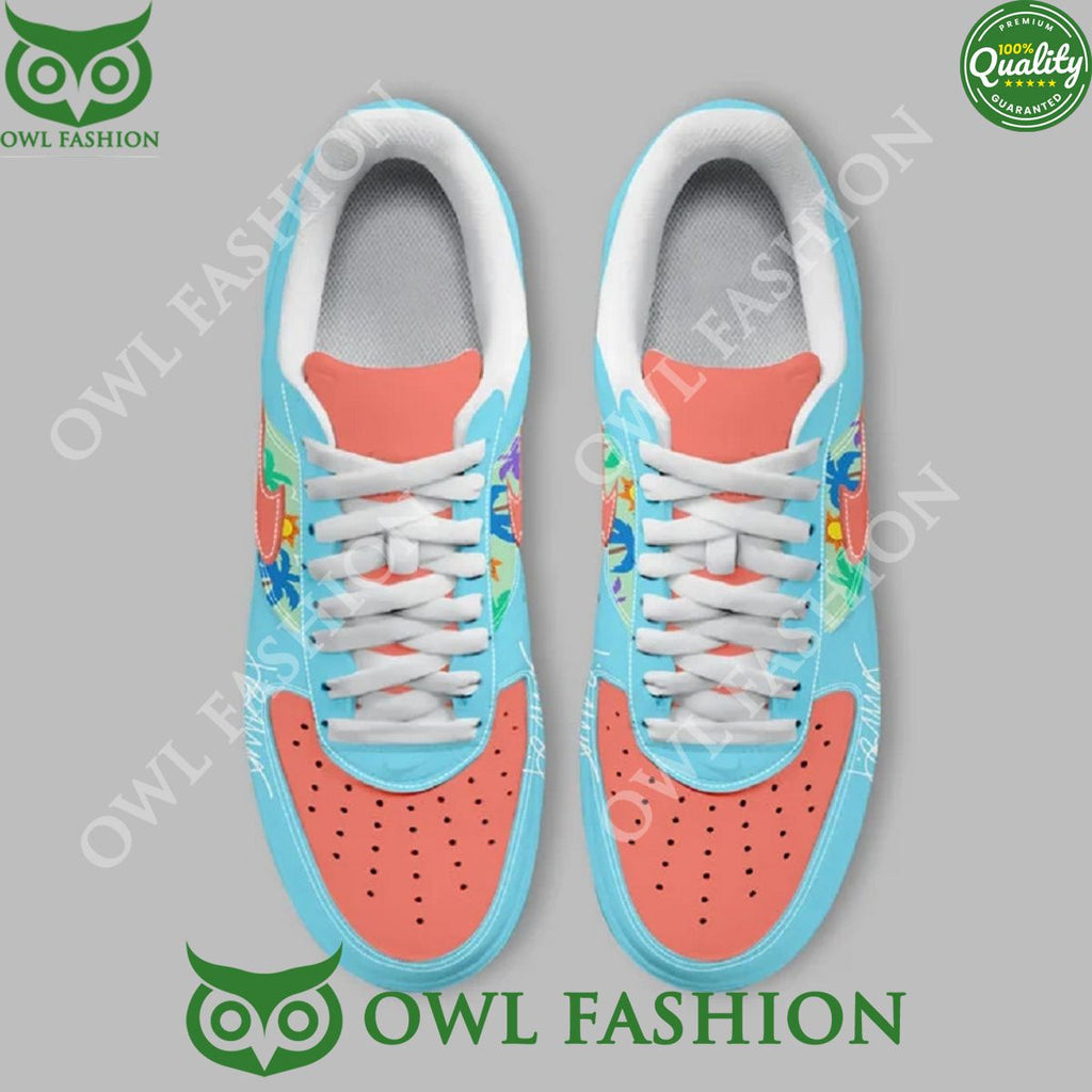 Jimmy Buffett Margaritaville Song Air Force 1 Sneaker