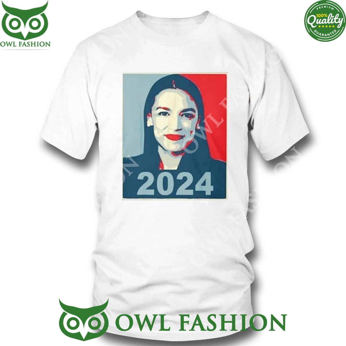 Joe Flood Alexandria Ocasio Cortez Aoc 2024 Shirt