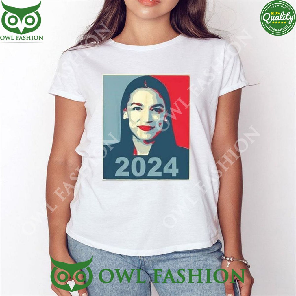 Joe Flood Alexandria Ocasio Cortez Aoc 2024 Shirt