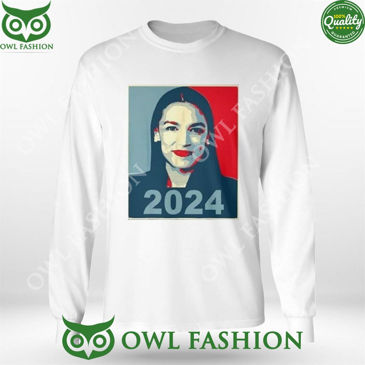 Joe Flood Alexandria Ocasio Cortez Aoc 2024 Shirt