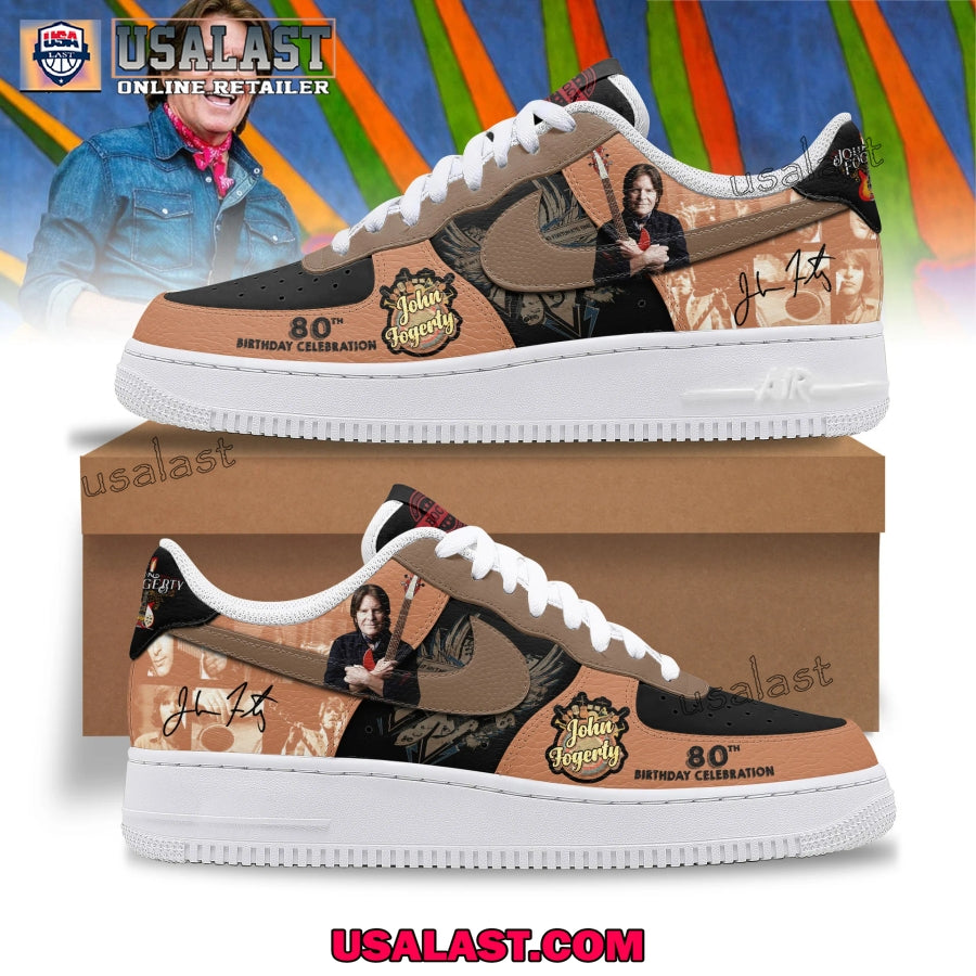 John Fogerty 80th Birthday Celebration Air Force Shoes