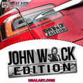 John Wick Edition Custom 3D Car Badge Sticker