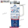 Toronto Blue Jays Custom Name 40oz Tumbler Cup