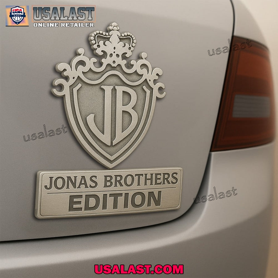 Jonas Brother Edition Custom 3D Car Badge Sticker