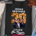 Jonas Brothers 20 Years Living The Dream Unisex T-Shirt