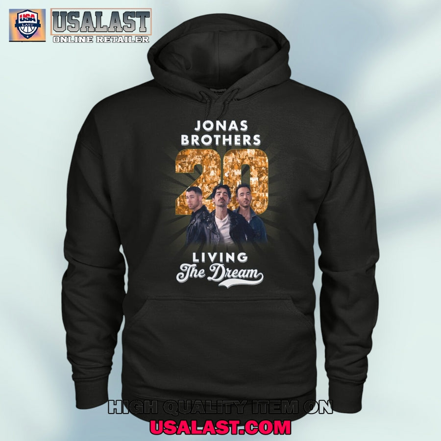 Jonas Brothers 20 Years Living The Dream Unisex T-Shirt