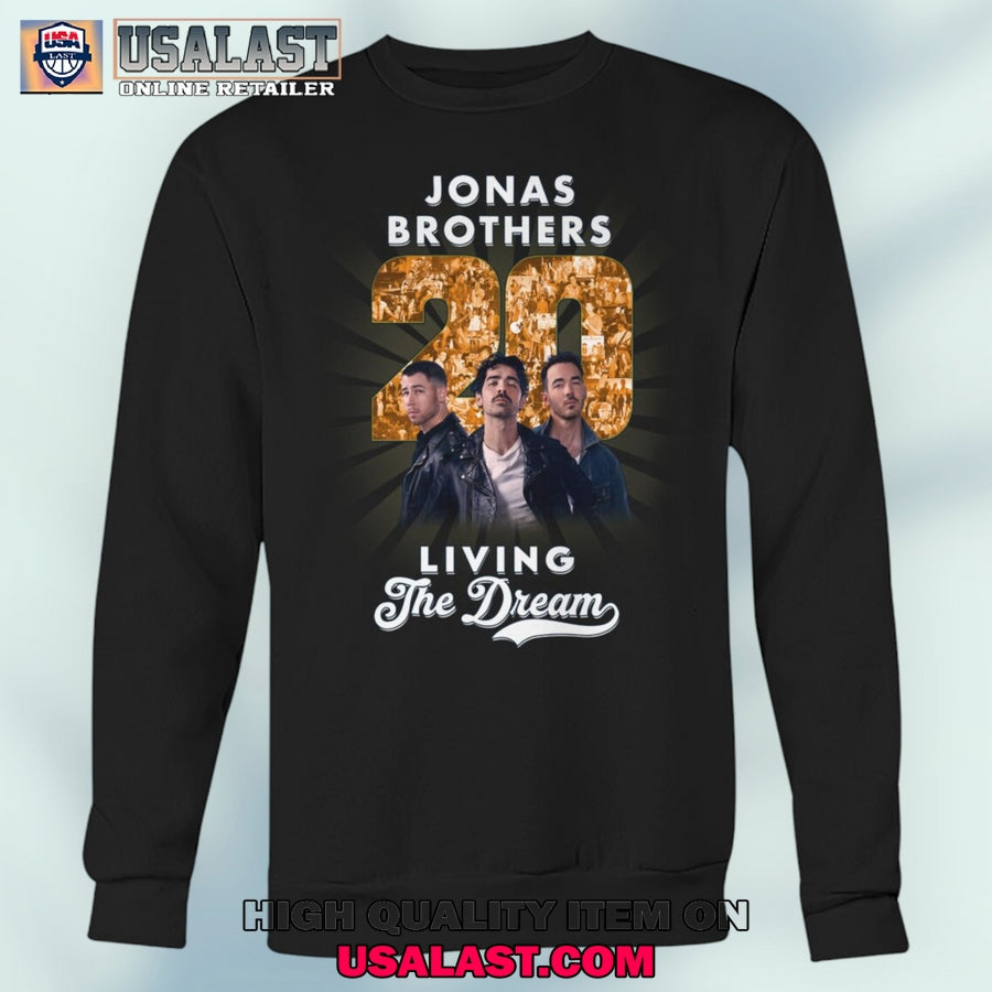 Jonas Brothers 20 Years Living The Dream Unisex T-Shirt
