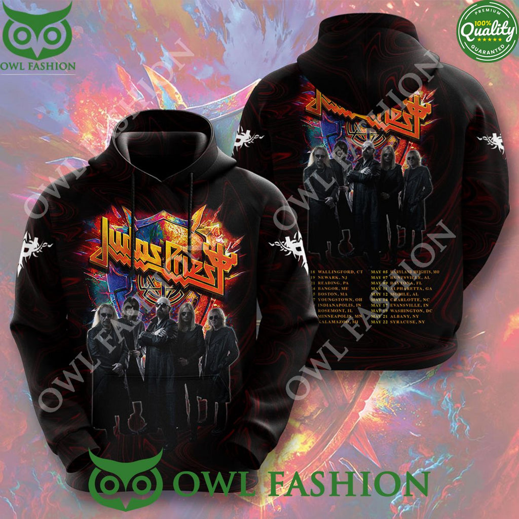 Judas Priest Band World Tour 3D T-shirt