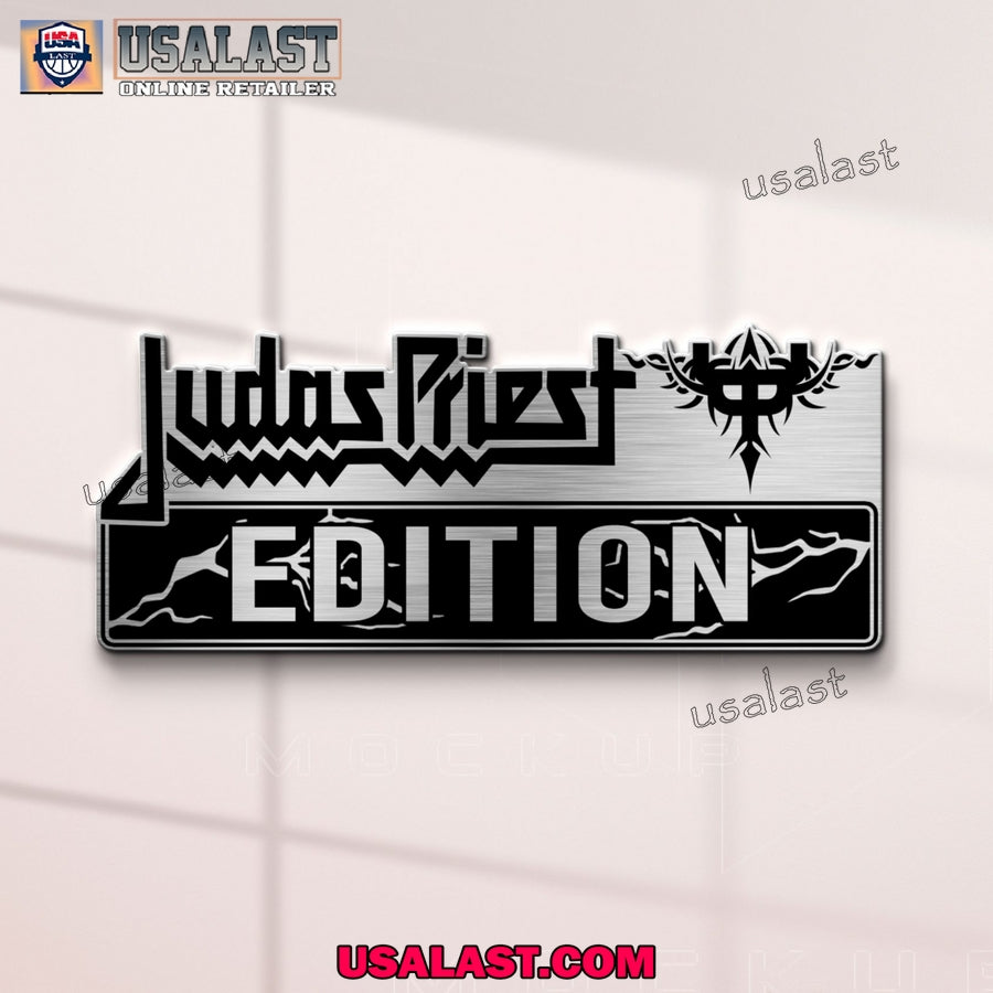 Judas Priest Edition 3D Engraved Car Name Emblem