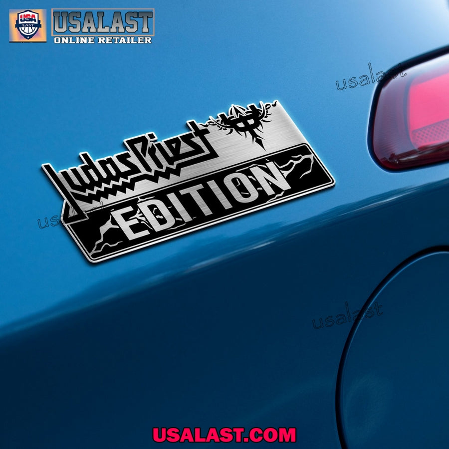 Judas Priest Edition 3D Engraved Car Name Emblem
