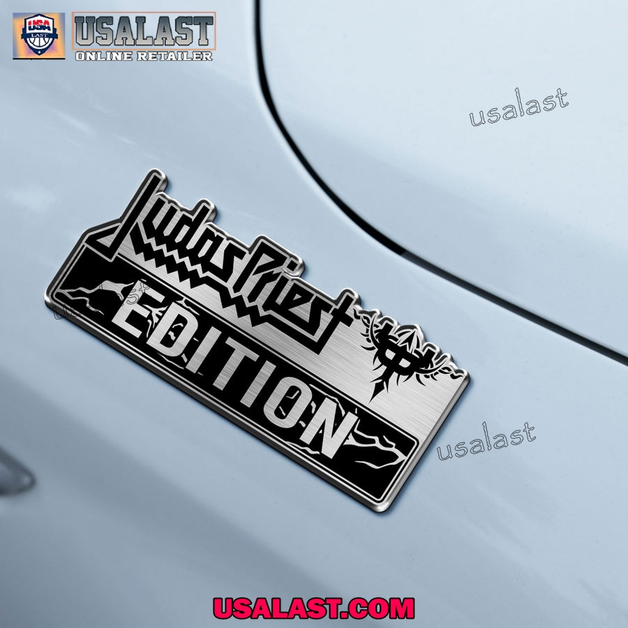 Judas Priest Edition 3D Engraved Car Name Emblem