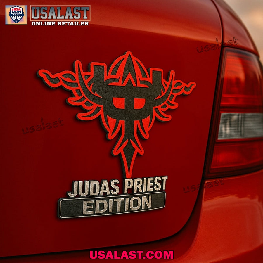 Judas Priest Edition Custom 3D Car Badge Sticker