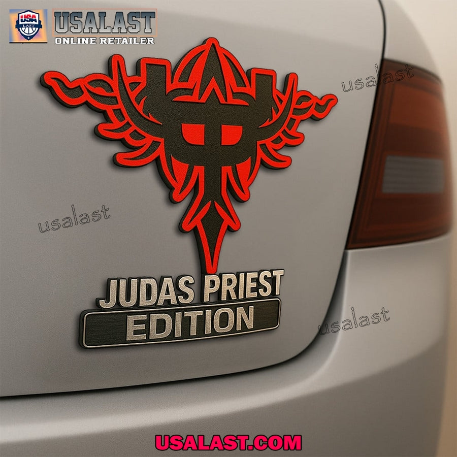 Judas Priest Edition Custom 3D Car Badge Sticker
